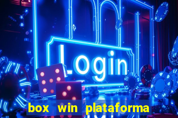 box win plataforma de jogos